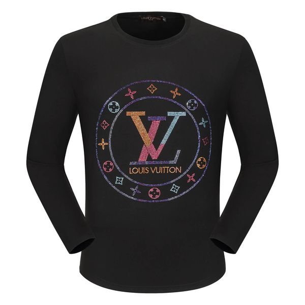 

2020 new style men's summer fashion long-sleeved t-shirt milk printing 3d brand golf long-sleeved t-shirt clothing -3xl, White;black