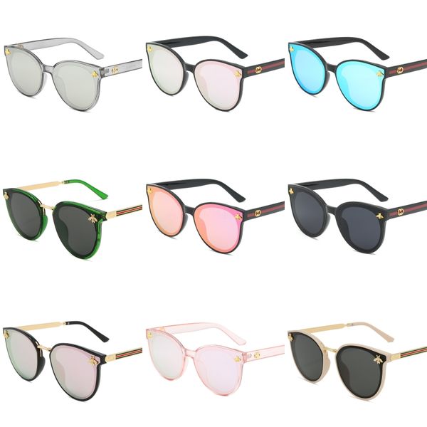 

korea trend 2020 new sunglasses woman set mirror purpose#549, White;black