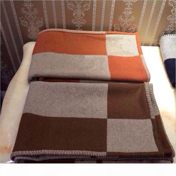 

new stitching color wool blanket style variety of color woven stripes to increase extra thick wool shawl blanket ing, Blue;gray