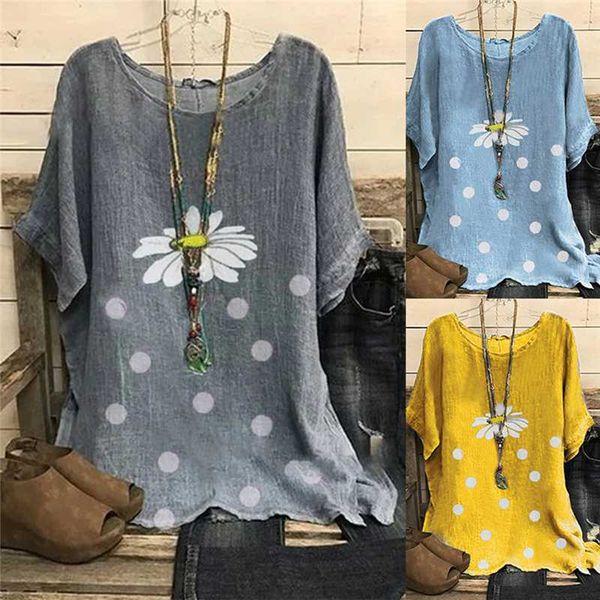 

летней женщины хризантема рубашка туники блуза женский blusas ретро рубашки камиза femnininas багги повседневный vintage blusa, White