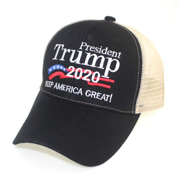 

donald trump 2020 baseball cap patchwork washed outdoor make america great again hat republican president mesh sports cap bwf496