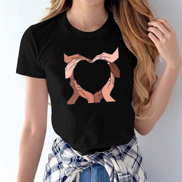 

adisputent 2020 new women's print t-shirt ladies letter short sleeve fashion o-neck tshirt cotton t-shirt women's t shirt, Black;blue