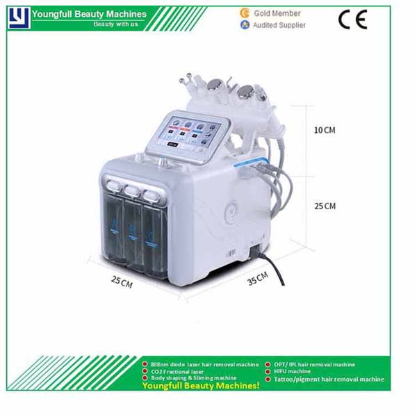 

skin reproduction microdermabrasion hydrafacial machine rf enlarged pores dark spots removal oxygen skin care water aqua hydrodermabrasion