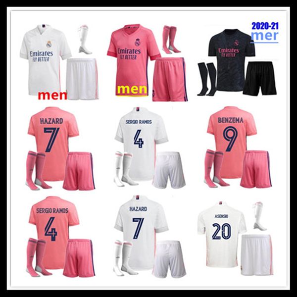 

real madrid football shirt 20/21 conjunto de camiseta del real madrid modric asensio vinicius jr isco kroos football uniform set, Black;yellow