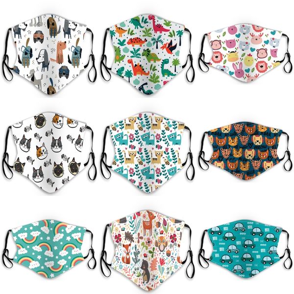 

face mask fashion cotton reusable face mask skull sports halloween cosplay face masks dust warm windproof mask#162