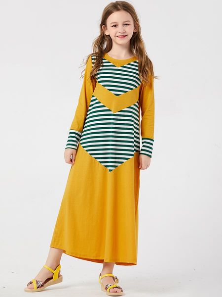 

girls abaya for kids hijab muslim dress abayas turkey children islam kaftan dubai caftan dresses qatar omani islamic clothing