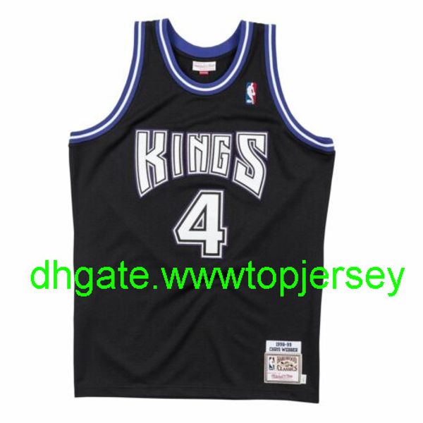 

mens mitchell & ness jersey 1998 chris webber throwbacks vest stitched basketball jerseys, Gray