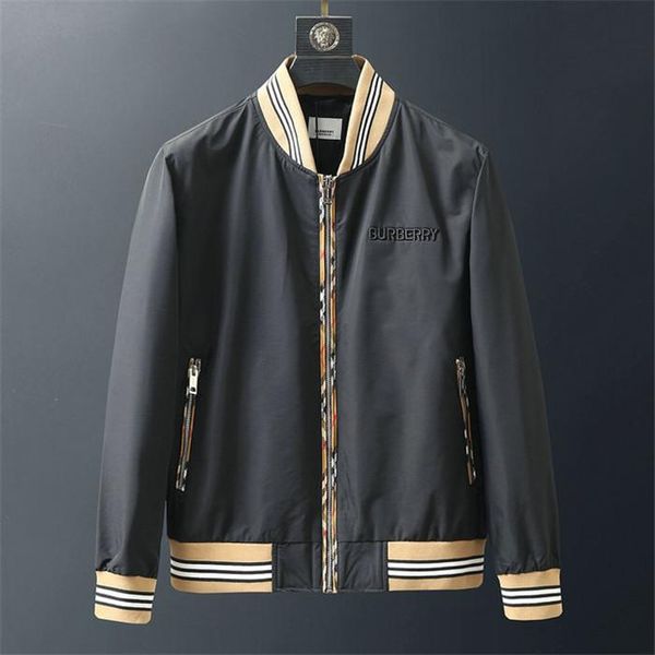 

20ss письмо печати пальто строчка ветровка горячие продажи классический длинный рукав с капюшоном человек женщины couplejackets модельер тол, Black;brown