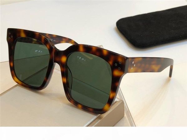 

2020 new fashion sunglasses 41076 square frame vintage fashion style popular design style with box fashion and high quality, White;black