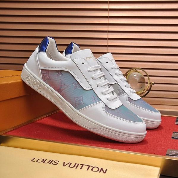 

men casual shoes trendy luxury design sneakers leisure athletic fitness chaussures de sports pour hommes mens shoes fashion, Black