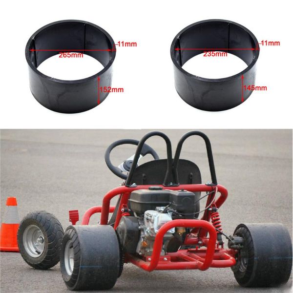 

drift trike big wheel 11*7.10-5 inch plastic wheel replacement pvc tire rim scooter sleeve street gas powered kart