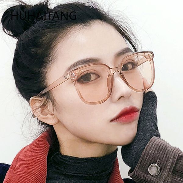 

huhaitang korean fashion sunglasses individualized and popular gm sunglasses street sglasses retro square, White;black