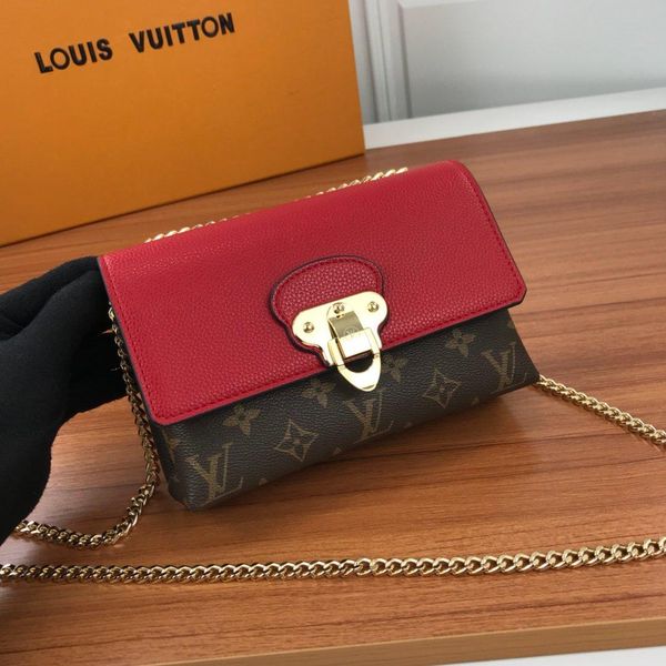 

new arrival womens bag leather chain shoulder bags small flap crossbody bag luxury style womens messenger bag with origin box