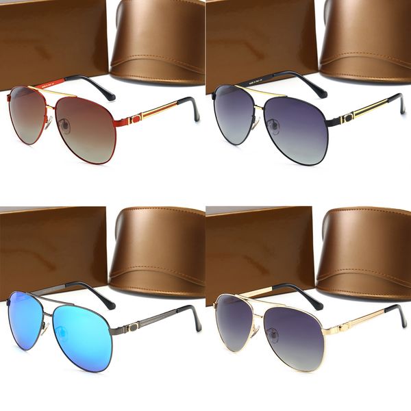 

поляризованный пилот объектив модные солнцезащитные очки для мужчин и женщин урожай спорт велоспорт wayfarer солнцезащитные очки с футляром, White;black