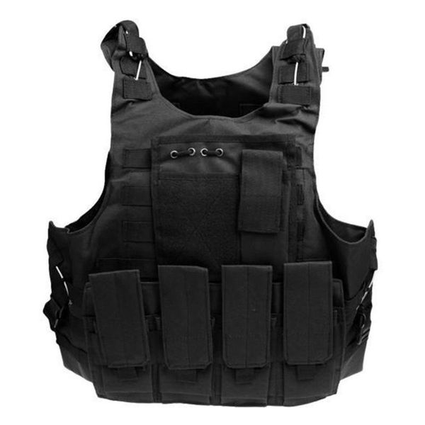 

new outdoor men's tactical vest adjustable size outdoor jackets vest fishing 5 mutiple pocket hunting mesh colors sports x1c1, Blue;black