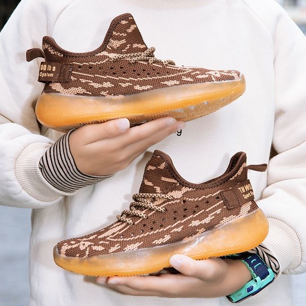 

h98hc детских кроссовок полые сетки boysand спортивных кокосовая girlscoconut среднее и старший возраст детского случайный родителя-ребенок, Black