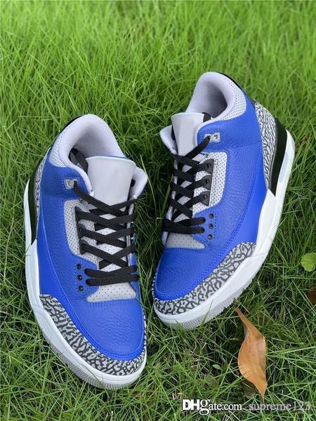 

2020 новый air аутентичные 3 varsity royal человек баскетбол обувь синий цемент серый ct8532-400 3s мужчины ретро спорт кроссовки с коробкой