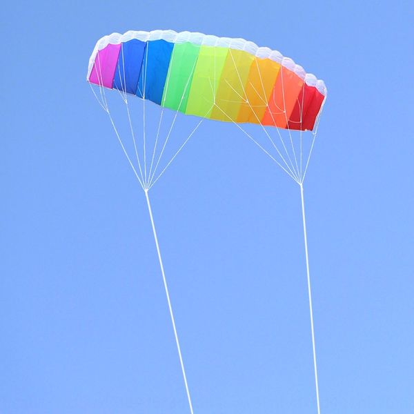 

t8ayd weifang rainbow tools software stunt send flying tool weifang double-line rainbow umbrella tools software stunt kite send flying tool