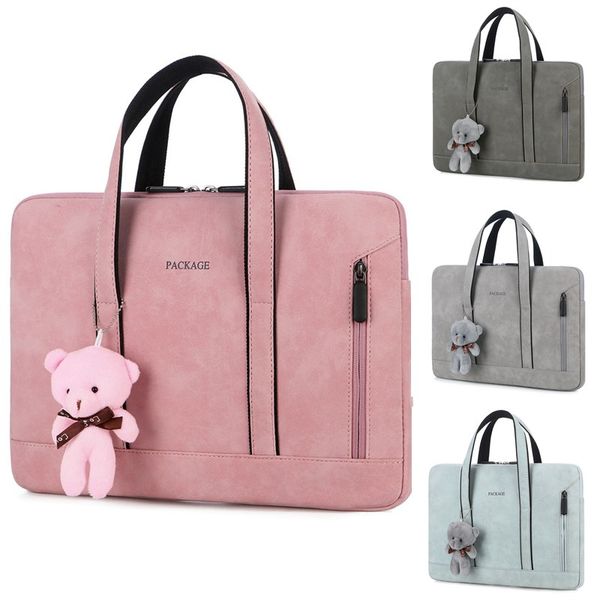 

lapbag case women laphandbags sleeve case zipper computer sleeve case for 13.3 14 15 15.6 inch lappc tablet cx200711