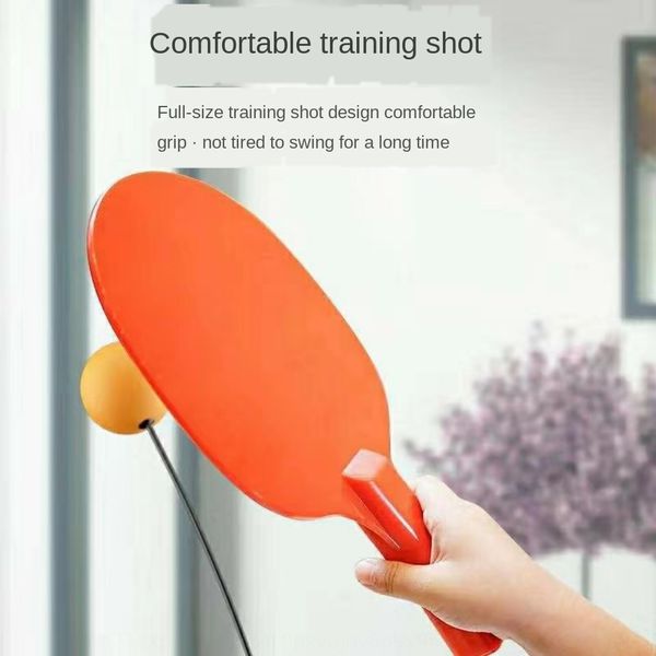 

tiktok elastic soft shaft household toy ball tennis table tennistable tennis single vision training artifact children's toy racket