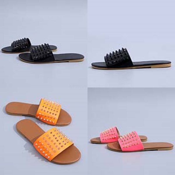 

summer 2020 dener strappy ig-eeled slippers#266#745, Black