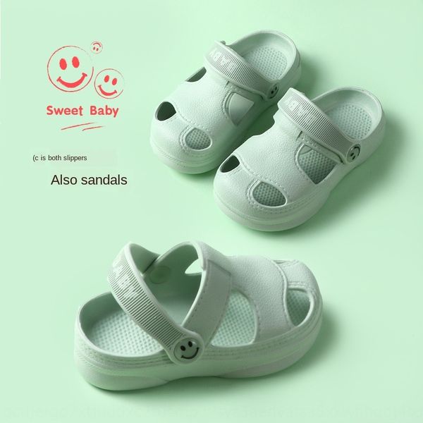 

baby 1- years old boys home and slippers sandals soft bottom anti-slip breathable hole shoes infant and girl sandals slippers, Black;red