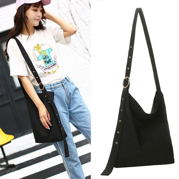 

женщины леди девушка плеча crossbody сумка холст для canvas мобильный телефон plain покупка товаров деньги новый