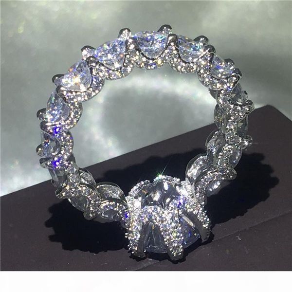 

vintage promise кола 3ct алмазного еѬебѬо 925 обѬђалное обѬђалное коло кола дл, Slivery;golden