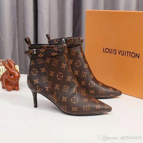 

winter shoes boots chaussures de femme luxury womens shoes fashion type bottes femmes call back ankle boot with box zapatos de mujer fashion