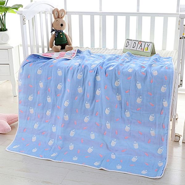 

origin new six-layer gauze bath blanket bath towel newborn towel quilt children's blanket children's quilt
