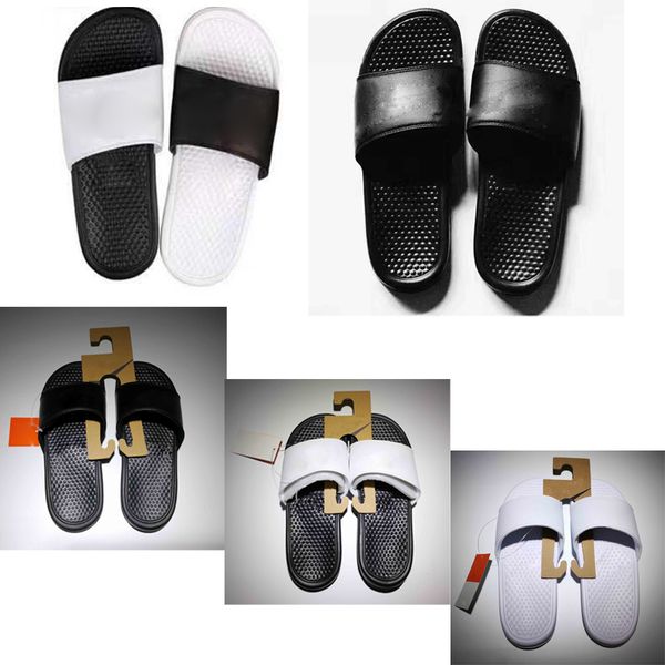 

new men and women summer light white black solid color soft bottom slippers beach slippers