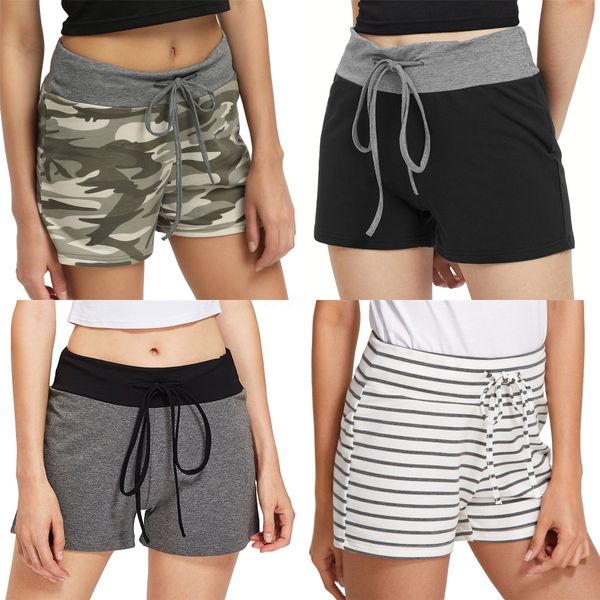 

boho summer fashion 2 piece set floral printed women shorts with beach shorts black pink#4601, White;black