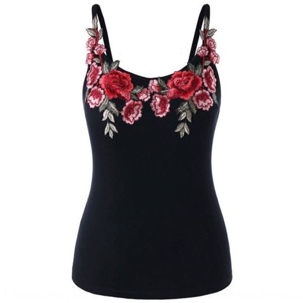 

new collar embroidered camisole large size women's clothing new collar embroidered camisole large vest vest size women's clothing, Camo