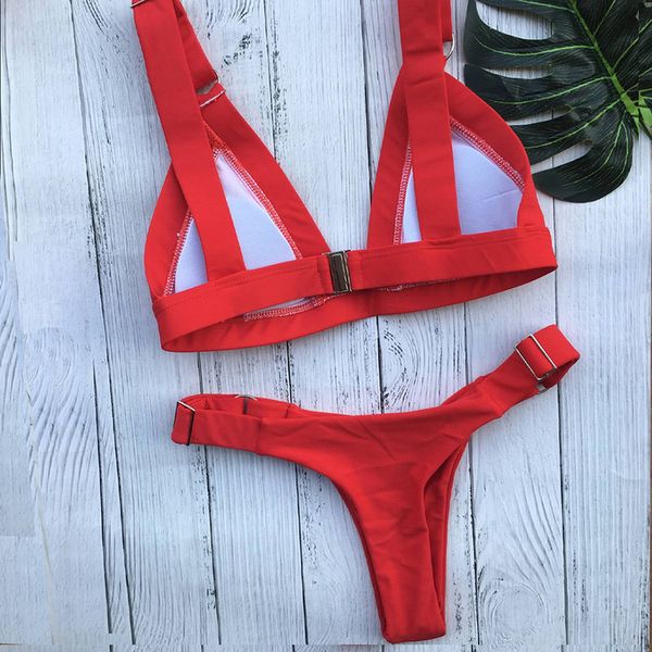 

sexy micro крошечные бикини set adjust пряжка купальники женщин 2020 бикини купальники спорт купальнике femme biquini майо de solid bain, White;black