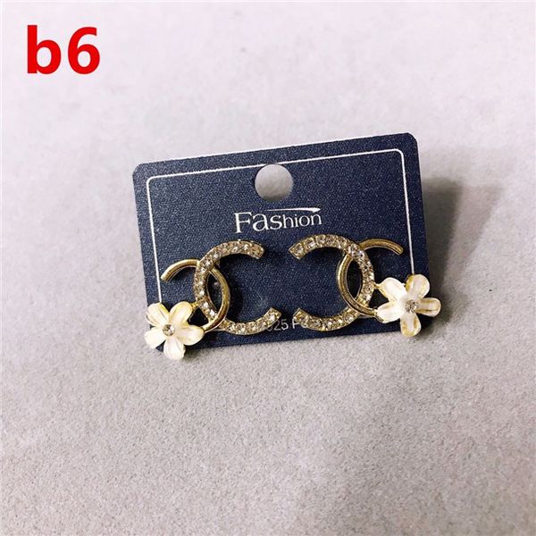 

женщины марка мода смазливая кристалл серьги стержня пчелы женщина марочные жемчужные серьги, Silver