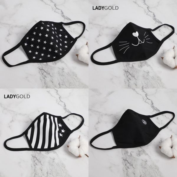 

new fa mask anti-dust mask 2.5 anti smog wit air valve cotton protection comfortable ood#227, Black