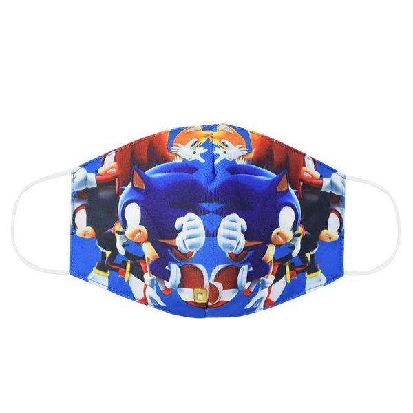 

kids masks dust-proof breathable anti-fog mask sunscreen cartoon printing children's masks 2 to14 years old fbaso, Black
