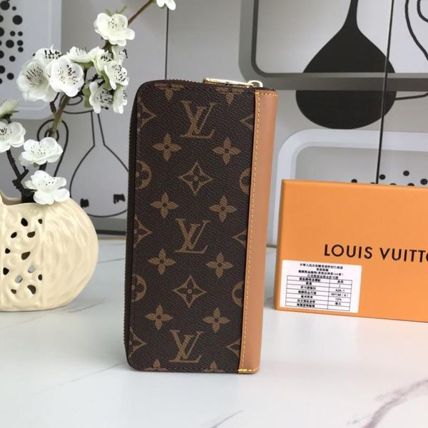 

new arrival vintage designer mens wallet purses money coin pocket men zipper leather long wallets card holder male wallet purses drop ship