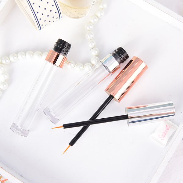 

1pcs plastic diy empty mascara tubes with eyelash wand brush eyelash cream container bottle vials 6ml