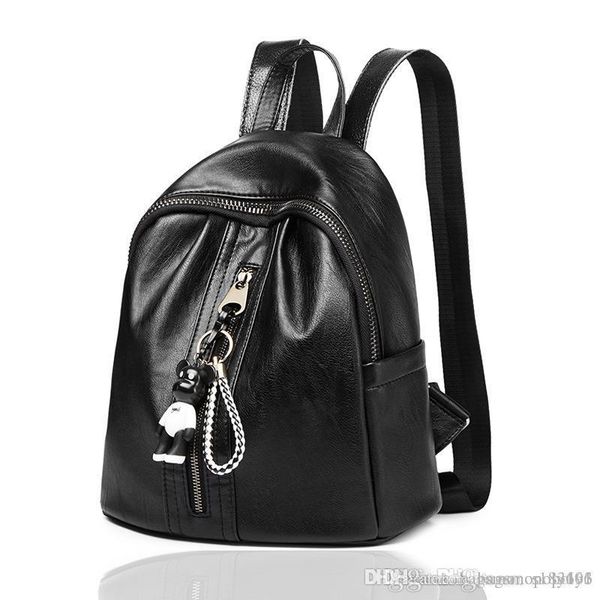 

fashion genuine leather women bags 2017 new sytle backpack for girls new leisure girls school bags female brand female backpack