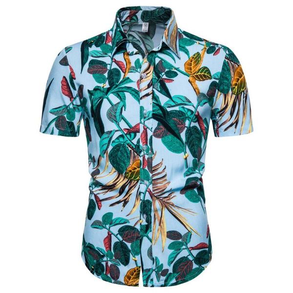 

casual turn-down collar shirt men designer brand slim fit man shirts short sleeve shirt for man summer men's clothing, White;black