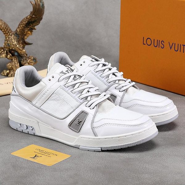 

drop ship trainer sneaker men 's shoes herren luxus marken schuhe lightweight shoes fashion vintage luxury comfortable lace -up men sh, Black