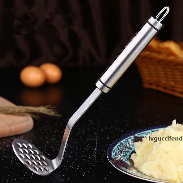 

easy to use stainless steel 304 potato ricer, good quality metal fruit vegetable potato masher press