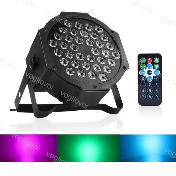 

par light stage lighting 20w 36*0.75w rgb led beam spot wash stage lighting mixing dmx512 control disco dj christmas party effect abs dhl