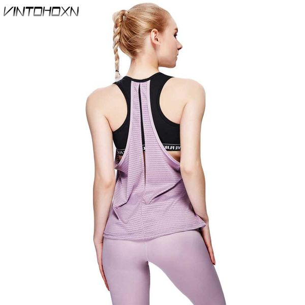 

women gym sports tank + bra t shirt yoga workout vest fitness training exercise running clothing sportswear hiking tee 065x, Black;blue