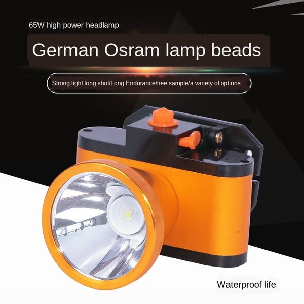 

патруль лампа светодиодная лампа высокой мощности литиевая головка аккумулятора батареи 65w перезаряжаемой сильного головного света рыбалка