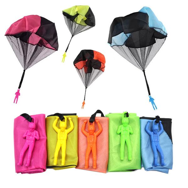 

wholesale mini hand throw soldier parachute toy children throwing flying toys for kids outdoor sports game