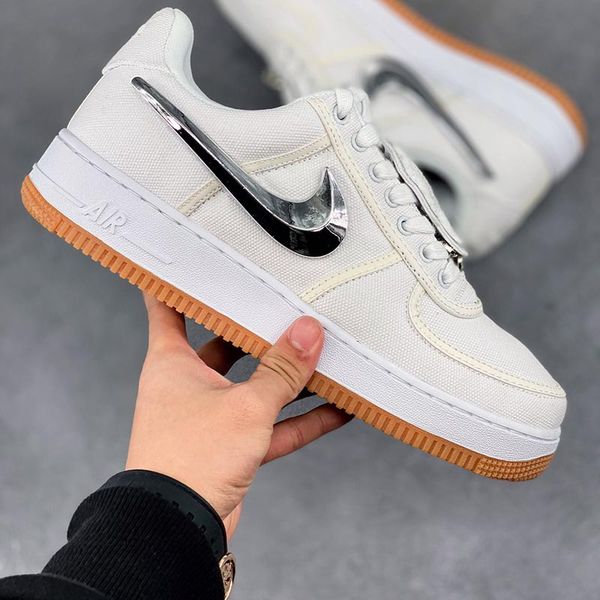 

nÃ¬kÃ© air forcÃ© 1 low travis scott af1 white aq4211-100 designer men shoes hommes luxury slipper triple board shoes sneakers sports 36-45