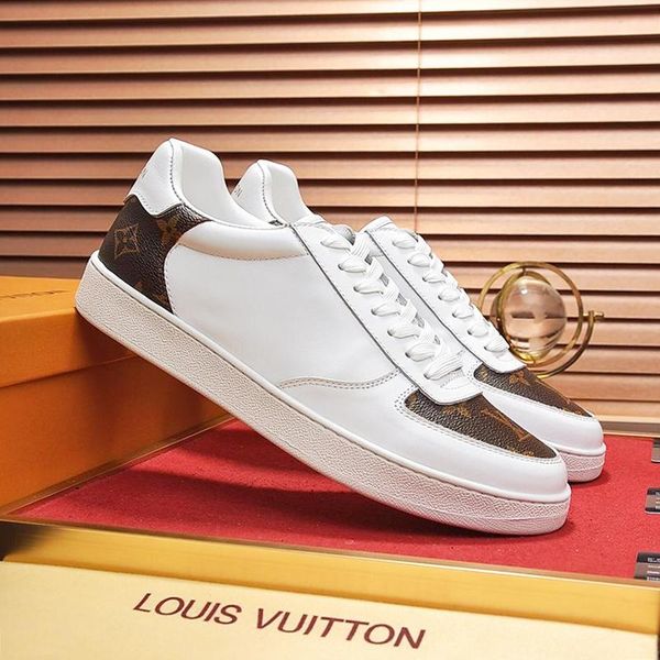 

casual men shoes fashion sneakers platform breathable fashion shoes for men rivoli sneaker luxury lace -up chaussures pour hommes sale mens, Black