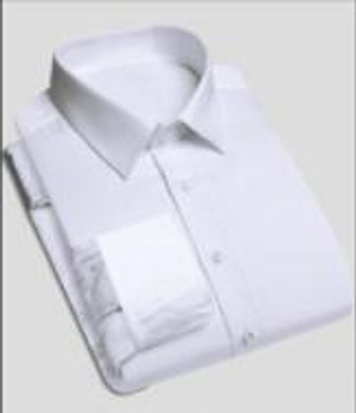 

2020 men's autumn/winter warm shirts young men's long sleeves slim collars business casual shirts -238, White;black